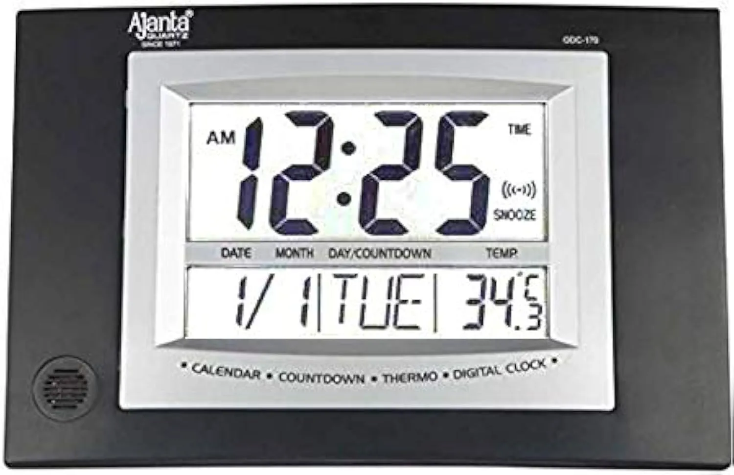 Ajanta OAW-1753 digital wall clock