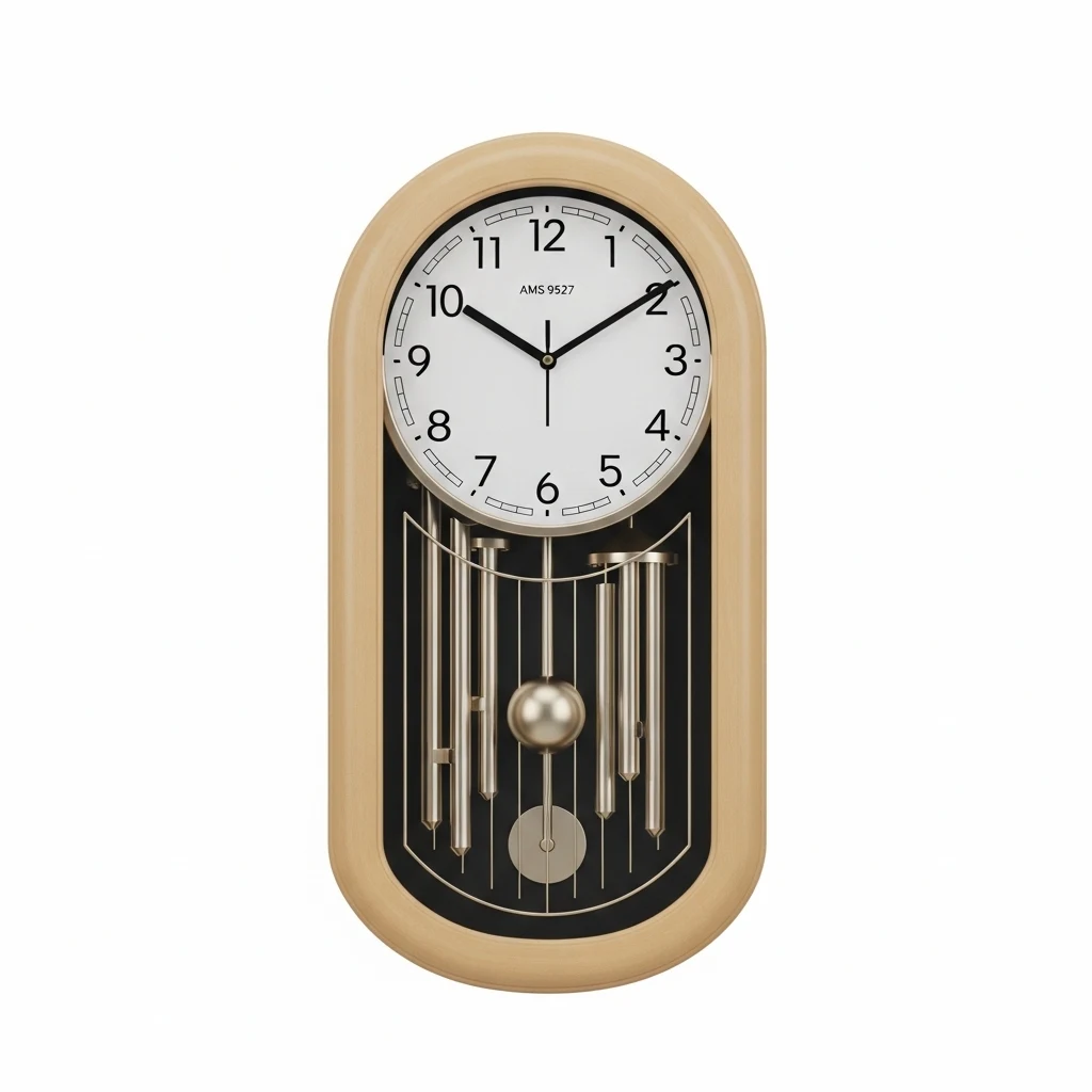 AMS 9527 Westminster chime clock image 2