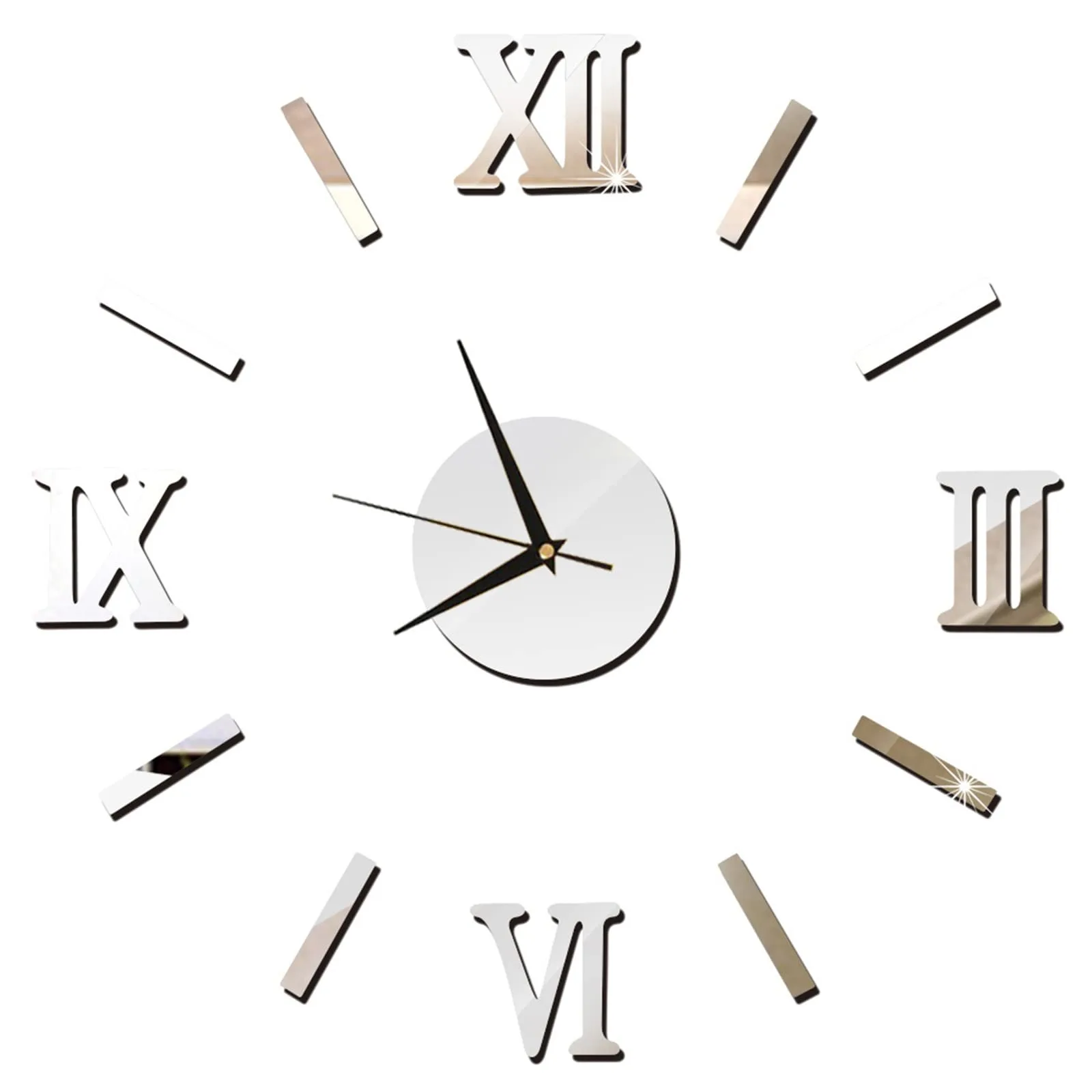Artisanat 3D sticker wall clock