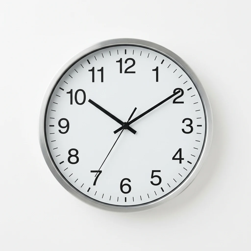 Artisanat 3D sticker wall clock image 2