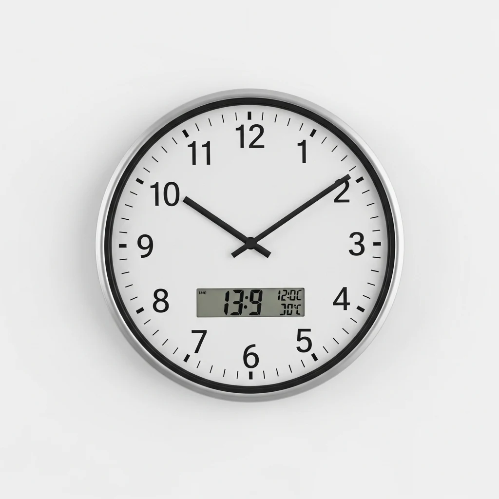 Bresser MyTime jumbo wall clock