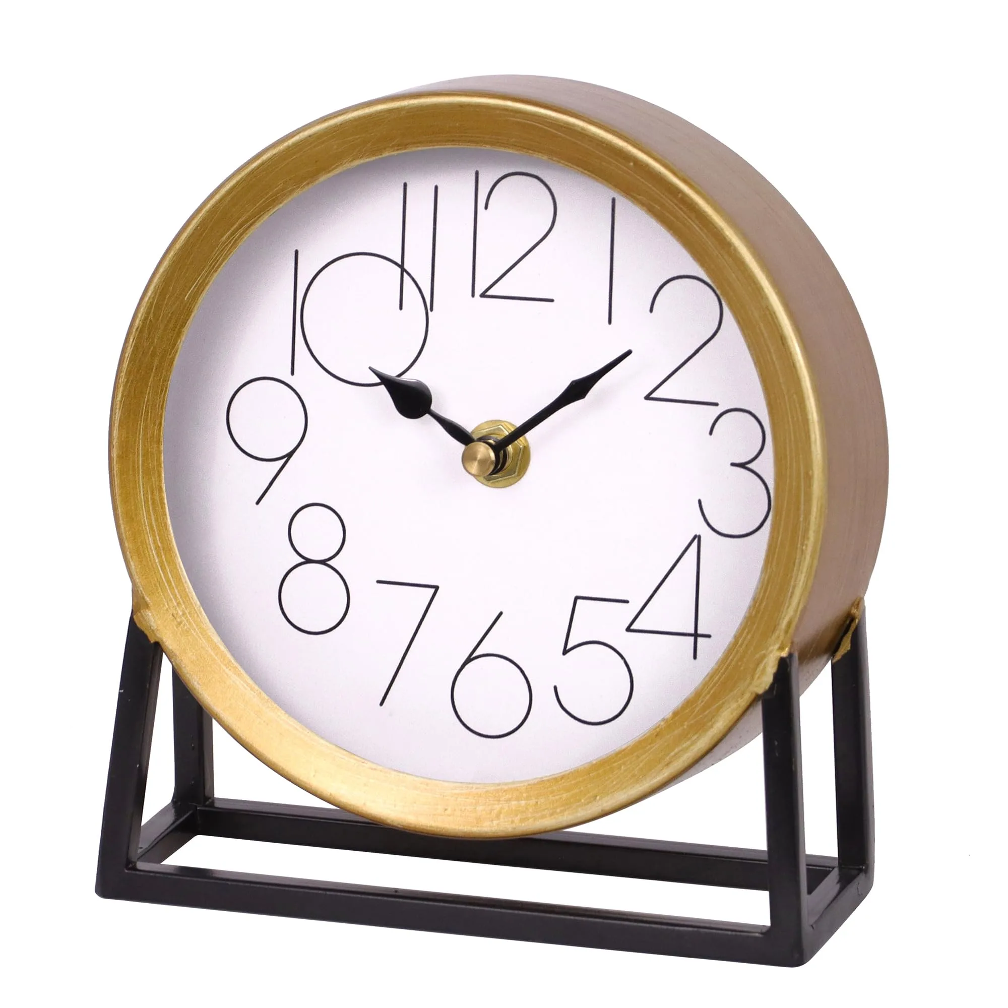 Deli 9902 modern desk wall clock image 3