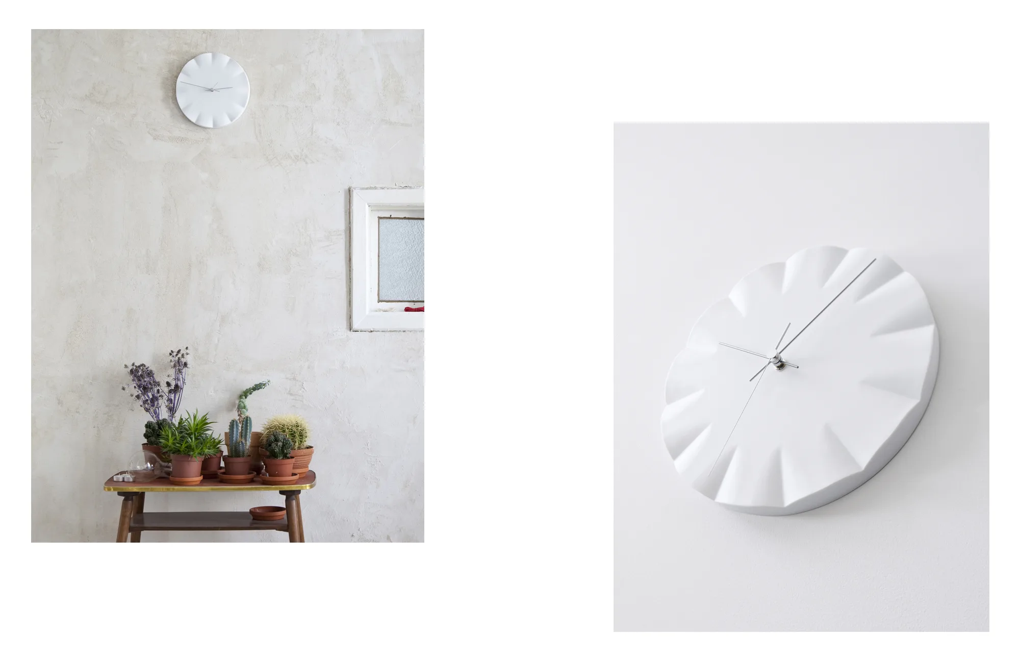 FEOYI modern minimalist wall clock