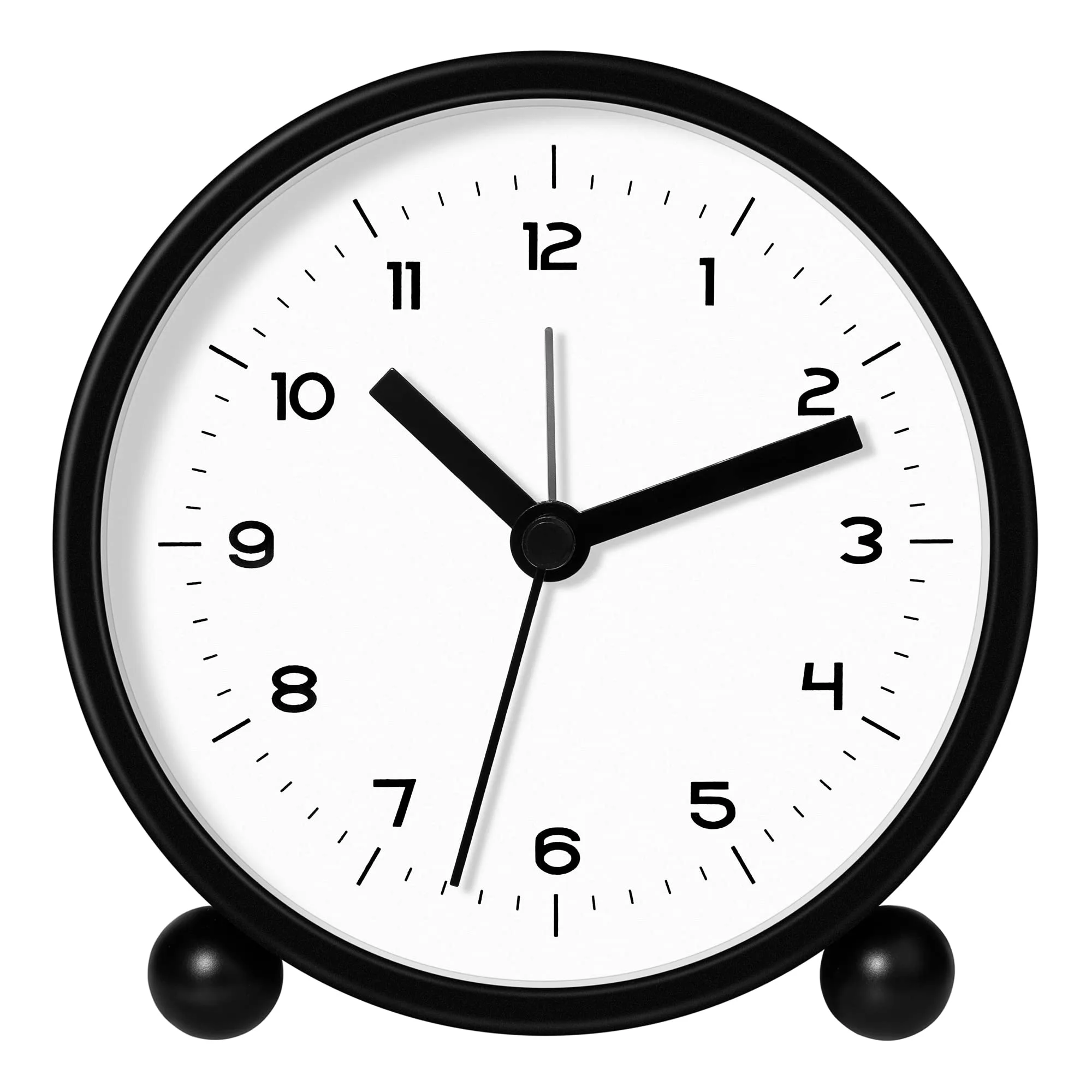 Foxtop analog silent clock