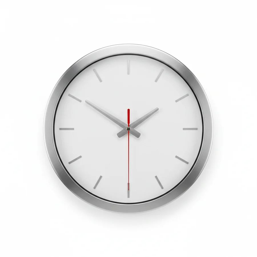 Hense HW55 large silent clock