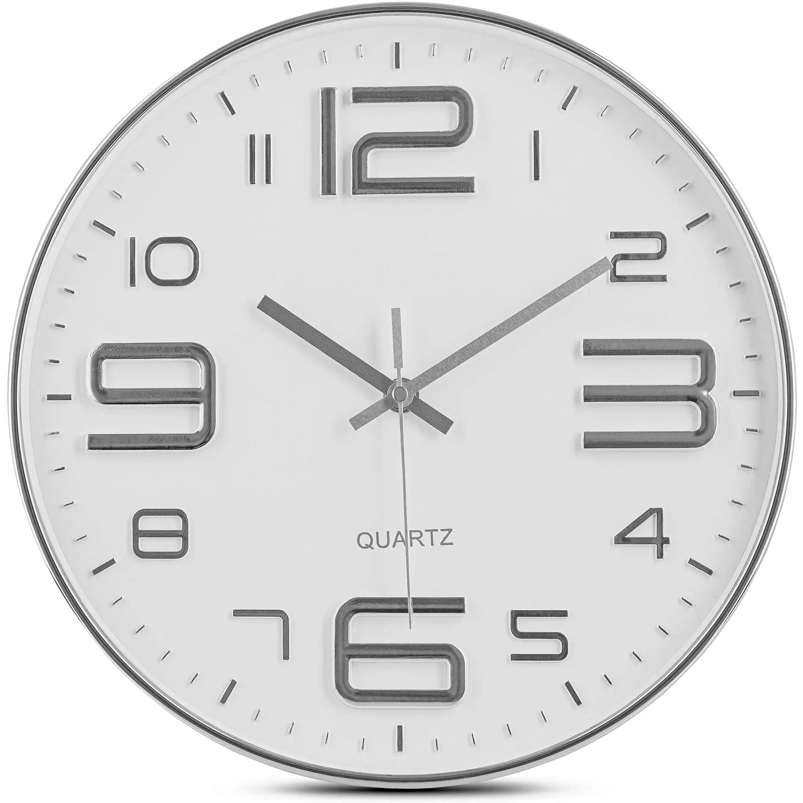 Hito 12-inch silent wall clock