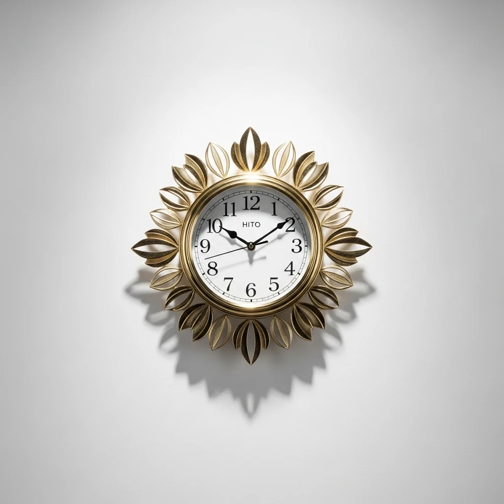 Hito decorative silent wall clock