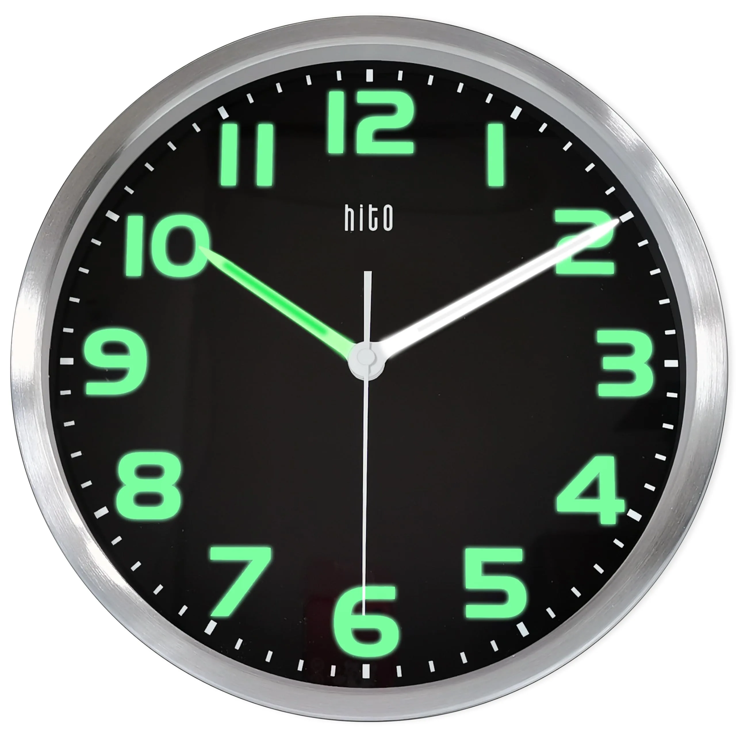 Hito Nordic wood wall clock image 3