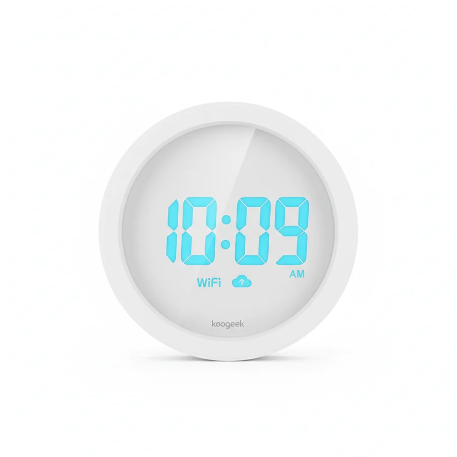 KOOGEEK WiFi LED wall clock