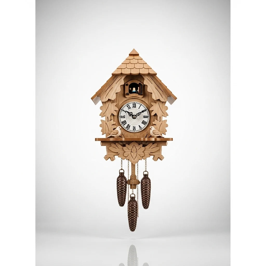 Mebus 41220 wooden cuckoo clock image 3