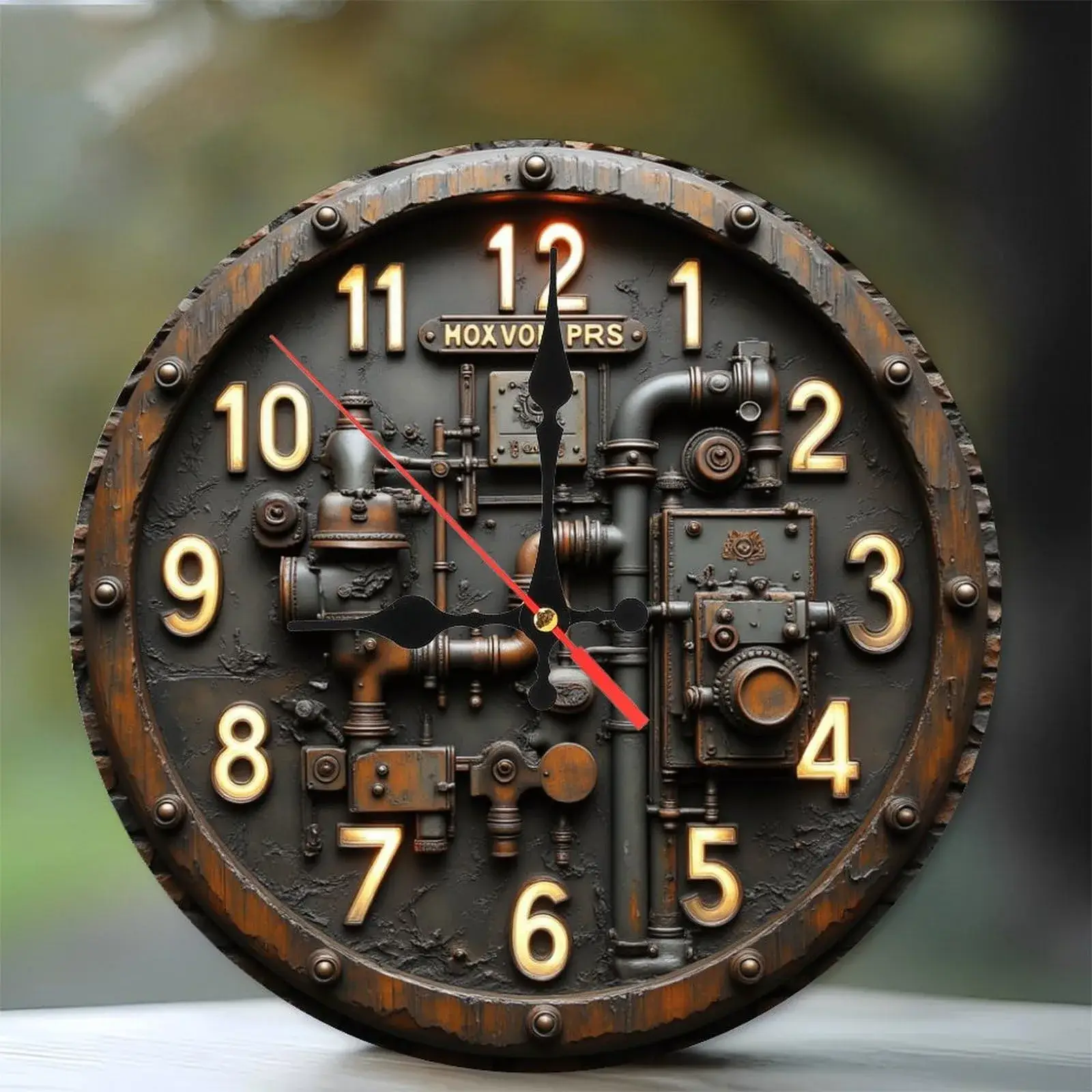 Meccanismo Exacto steampunk clock image 2