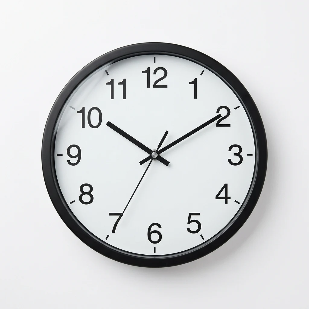 Nextime Roman numeral wall clock image 2