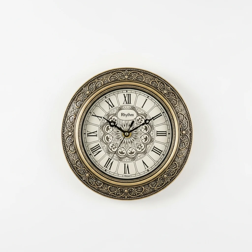 Rhythm CMG717 decorative wall clock image 3