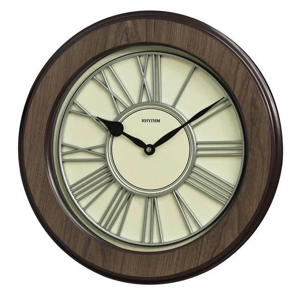 Rhythm CMG775NR18 wooden clock image 3
