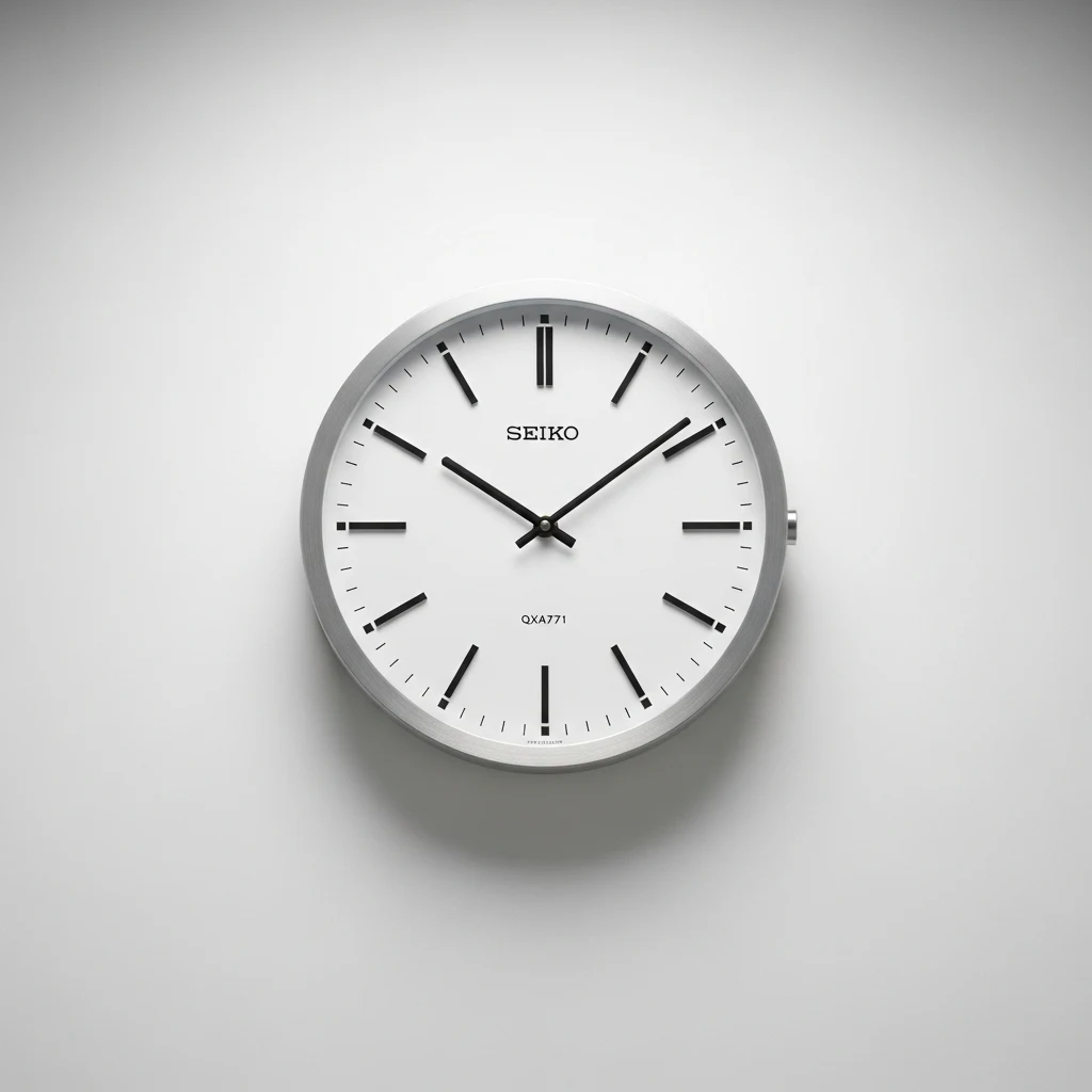 Seiko QXA771 modern wall clock