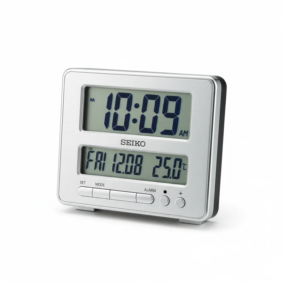 Seiko QXD212 dual display clock