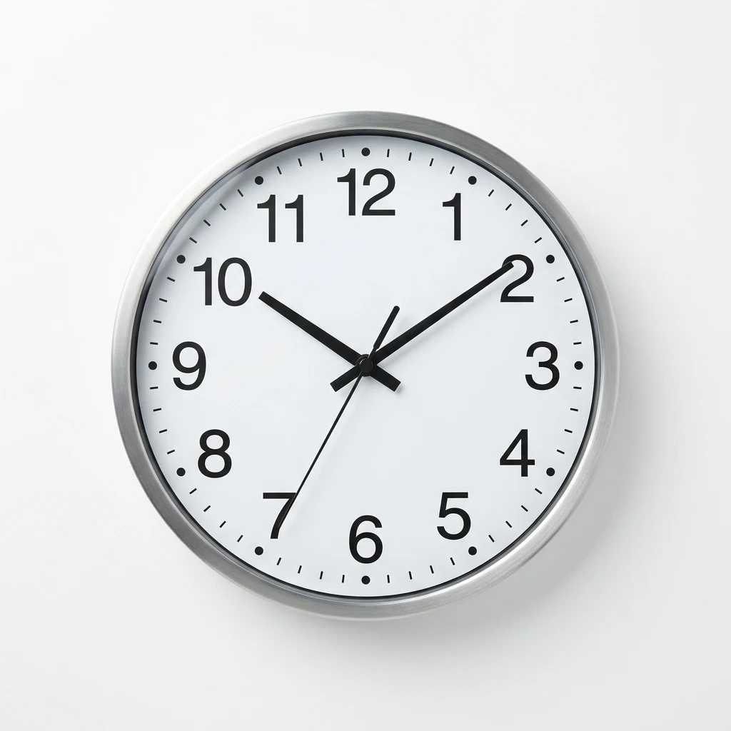 TIMESS Nordic silent wall clock image 3