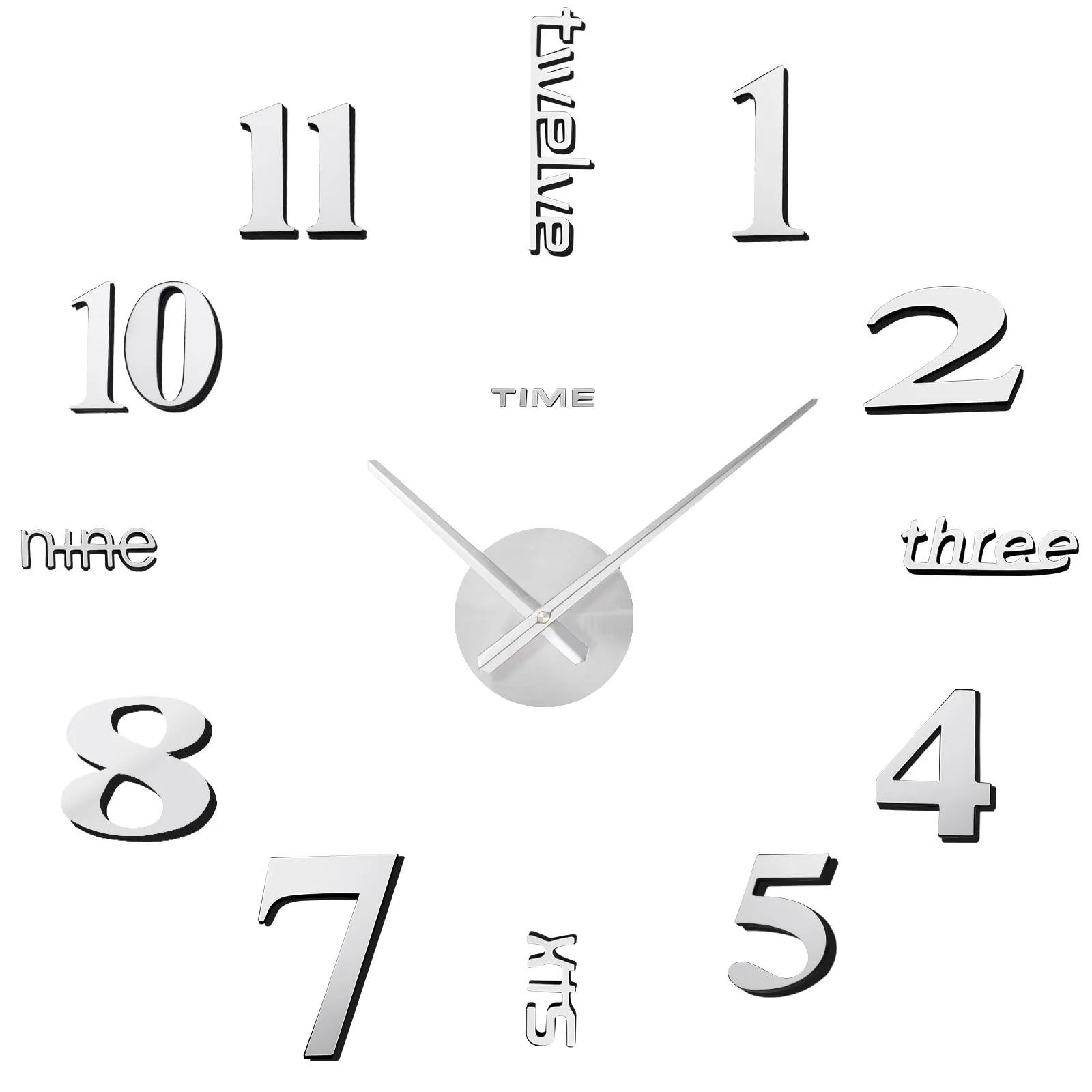 Timess P270 3D DIY wall clock image 2