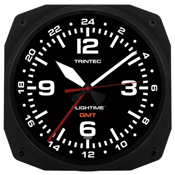 Trintec 9060 dual time wall clock image 3