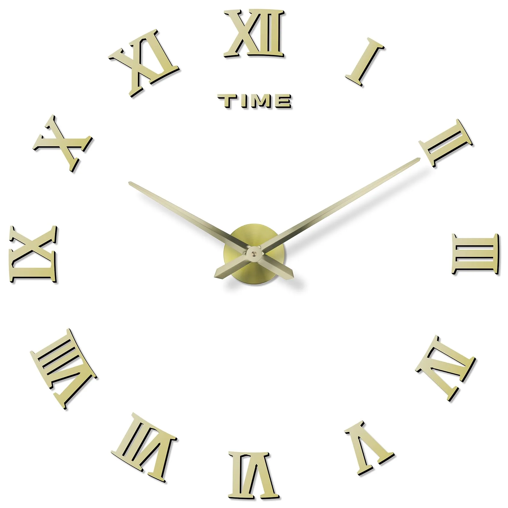 Ufengke Roman numeral wall clock image 3