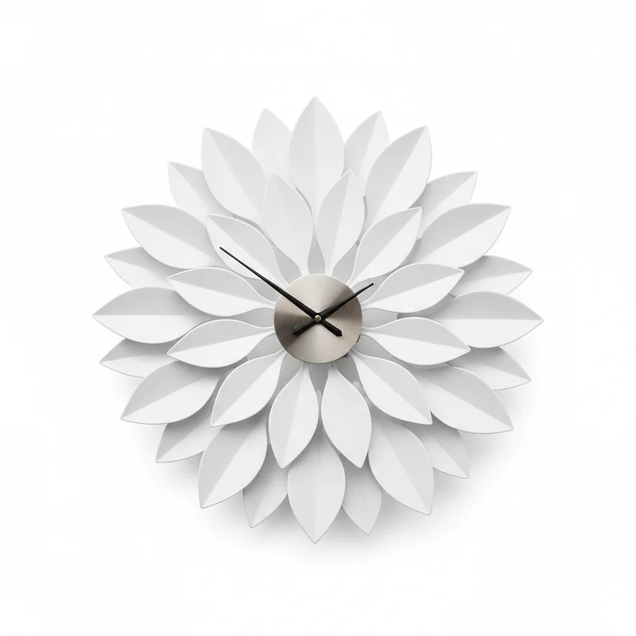 Umbra Flor botanical wall clock