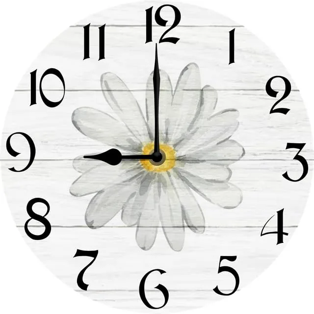 Umbra Flor botanical wall clock image 3